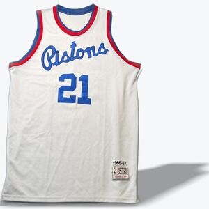 Mitchell & Ness Hardwood Classics Jersey Detroit Pistons Dave Bing 1966-67 XL